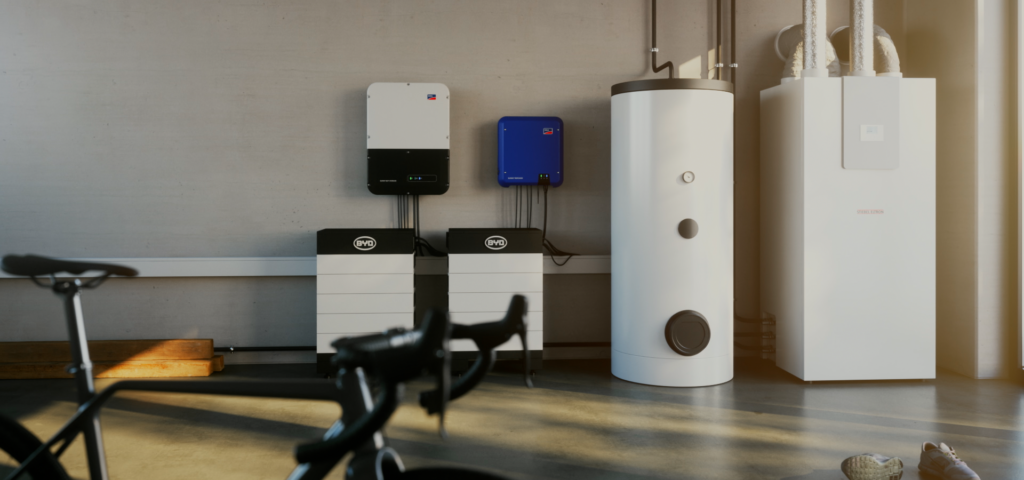 Home mit Solarstrom heizen